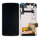Motorola Moto X Force XT1581 - LCD Kijelző + Érintőüveg + Keret (Black) TFT