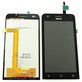 Asus Zenfone C ZC451CG - LCD Kijelző + Érintőüveg + Keret (Black) TFT