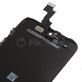 Kijelző iPhone 5S, SE, Black, Érintőüveg kerettel