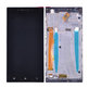 Lenovo P70 - LCD Kijelző + Érintőüveg + Keret (Black) TFT