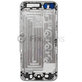 Apple iPhone 5S - Hátsó Ház (Silver)
