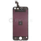 Kijelző iPhone 5C, Black, Érintőüveg kerettel