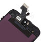 Kijelző iPhone 5, Black, Érintőüveg kerettel