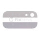 Apple iPhone 5 - Hátsó Üveg Burkolat (White)