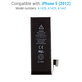 Akkumulátor iPhone 5, 1440mAh