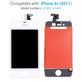 Apple iPhone 4S - LCD Kijelző + Érintőüveg + Keret (White) TFT