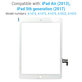 Apple iPad Air, iPad (5th Gen 2017) - Érintőüveg (White)
