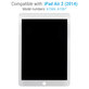LCD Kijelző iPad Air 2, White, Érintőüveg keret nélkül, Refurbished