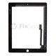 Apple iPad 3, iPad 4 - Érintőüveg (Black)
