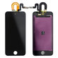 LCD Kijelző iPod Touch (5th Gen, 6th Gen, 7th Gen), Black, Érintőüveg kerettel