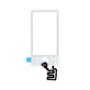 Érintőüveg iPod Nano (7th Gen), White