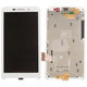 Blackberry Z30 - LCD Kijelző + Érintőüveg + Keret (White) TFT