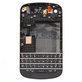 Blackberry Q10 - LCD Kijelző + Érintőüveg + Keret (White) TFT