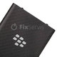 Blackberry Q10 - Akkumulátor Fedőlap (Black)