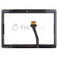 Samsung Galaxy Tab 2 10.1 P5100, P5110, Note 10.1 N8000, N8010 - Érintőüveg (Black)