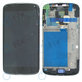 LG Nexus 4 E960 - LCD Kijelző + Érintőüveg + Keret (Black) TFT