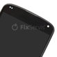 LG Nexus 4 E960 - LCD Kijelző + Érintőüveg + Keret (Black) TFT