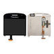 Blackberry Bold Touch 9900 - LCD Kijelző + Érintőüveg + Keret Verzia 002 (Black) TFT