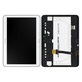 Samsung Galaxy Tab 4 10.1 T530 - LCD Kijelző + Érintőüveg + Keret (White) - GH97-15849B Genuine Service Pack