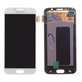 Samsung Galaxy S6 G920F - LCD Kijelző + Érintőüveg (White Pearl) - GH97-17260B Genuine Service Pack