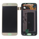 Samsung Galaxy S6 G920F - LCD Kijelző + Érintőüveg (Gold Platinum) - GH97-17260C Genuine Service Pack