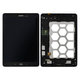 Samsung Galaxy Tab A 9.7 T550 - LCD Kijelző + Érintőüveg + Keret (Black) - GH97-17400D Genuine Service Pack