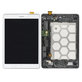 Samsung Galaxy Tab A 9.7 T555 - LCD Kijelző + Érintőüveg + Keret (White) - GH97-17424C Genuine Service Pack