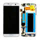 Samsung Galaxy S7 Edge G935F - LCD Kijelző + Érintőüveg + Keret (White) - GH97-18533D, GH97-18594D, GH97-18767D Genuine Service Pack