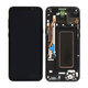 Samsung Galaxy S8 Plus G955F - LCD Kijelző + Érintőüveg + Keret (Midnight Black) - GH97-20470A, GH97-20564A, GH97-20565A Genuine Service Pack
