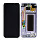 Samsung Galaxy S8 Plus G955F - LCD Kijelző + Érintőüveg + Keret (Orchid Gray) - GH97-20470C, GH97-20564C, GH97-20565C Genuine Service Pack