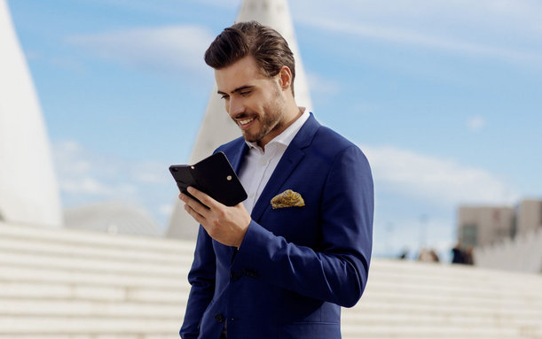 iDeal of Sweden - mágneses pénztárca + tok Samsung Galaxy S6-hoz, fekete