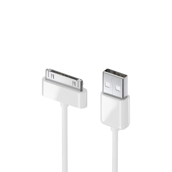 30-pin / USB kábel, 1 m, Apple-kompatibilis