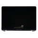 Apple MacBook 12" A1534 (Early 2016 - Mid 2017) - LCD Kijelző + Előlapi Üveg + Fedőlap (Silver) Refurbished