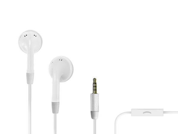 SBS - Studio Mix 20 fejhallgató mikrofonnal, fehér színben