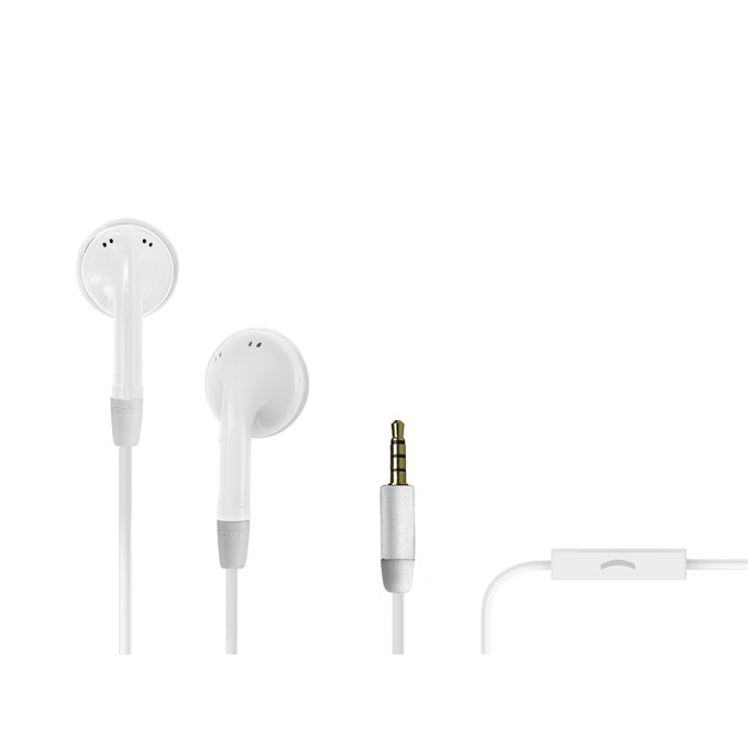 SBS - Studio Mix 20 fejhallgató mikrofonnal, fehér színben