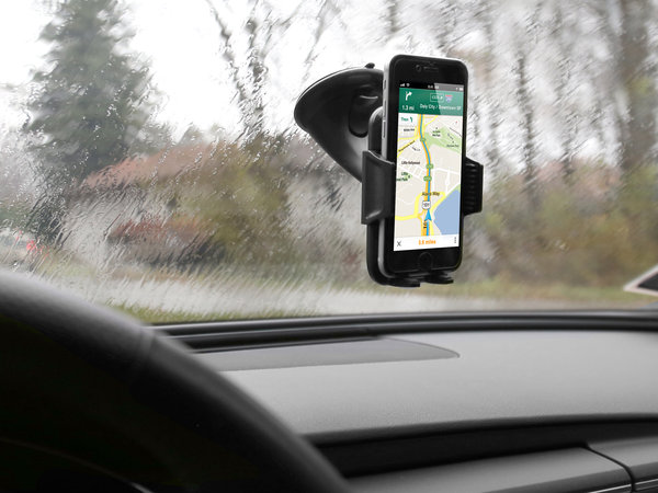 SBS - Autótartó, univerzális FREEWAY, tapadókoronggal, fekete