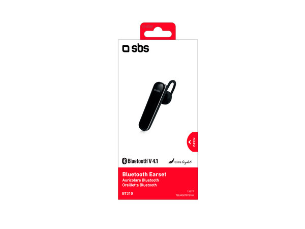 SBS - BT310 Bluetooth headset, fekete