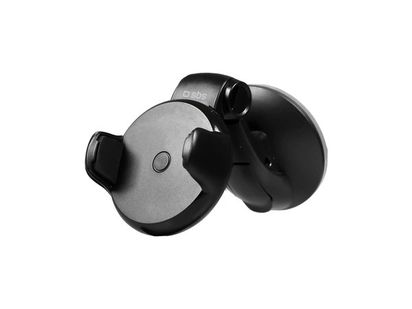 SBS - Univerzális autós tartó ONE TOUCH tapadókoronggal, fekete színben