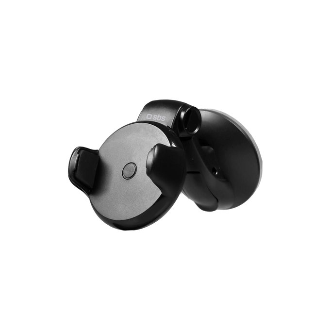 SBS - Univerzális autós tartó ONE TOUCH tapadókoronggal, fekete színben