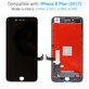 Apple iPhone 8 Plus - LCD Kijelző + Érintőüveg + Keret (Black) Refurbished