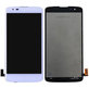 LG K8 K350N - LCD Kijelző + Érintőüveg (White) TFT