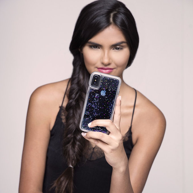 Case-Mate - Vízesés tok Apple iPhone X / XS-hez, fekete