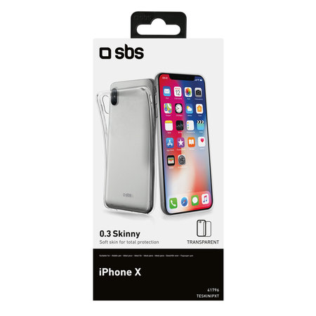 SBS - Skinny Tok - iPhone X, XS és 11 Pro, transparent