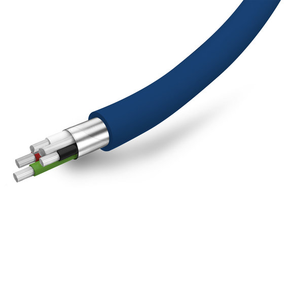 SBS - USB-C / USB Kábel (1m), kék