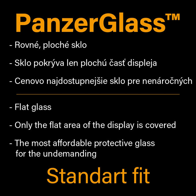 PanzerGlass - Edzett Üveg - Huawei P Smart, transparent