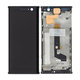 Sony Xperia XA2 H4113 - LCD Kijelző + Érintőüveg + Keret (Black) - 78PC0600020 Genuine Service Pack