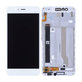 Asus Zenfone 3 Max ZC520TL - LCD Kijelző + Érintőüveg + Keret (Glacier Silver) - 90AX0087-R20010, 90AX0084-R20010 Genuine Service Pack