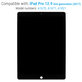 LCD Kijelző iPad Pro 12.9" (2nd Gen 2017), Black, Érintőüveg és IC Board without Frame, Refurbished