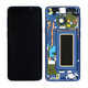 Samsung Galaxy S9 G960F - LCD Kijelző + Érintőüveg + Keret (Coral Blue) - GH97-21696D, GH97-21697D Genuine Service Pack