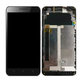 Lenovo VIBE C A2020 - LCD Kijelző + Érintőüveg + Keret (Black) TFT